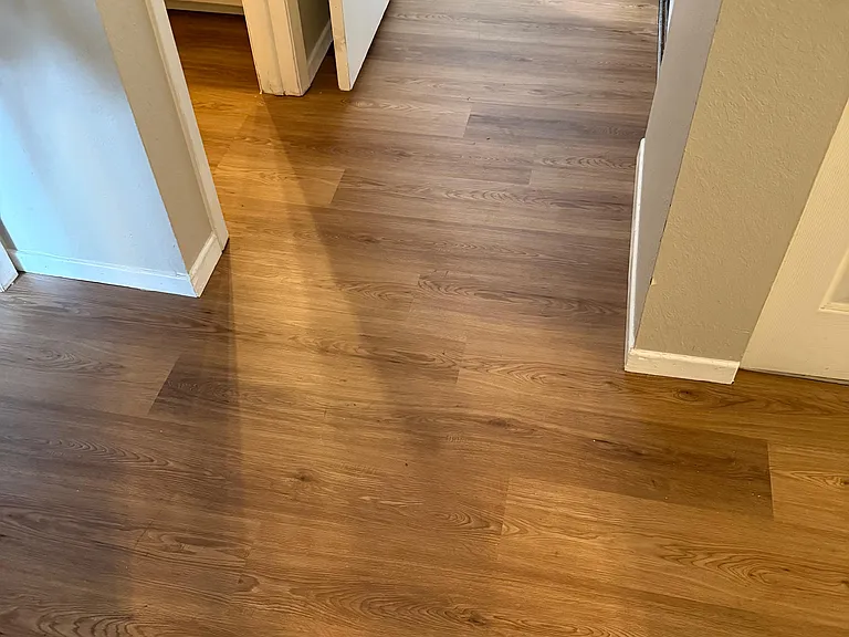 Upstairs - common area with new LVP Flooring