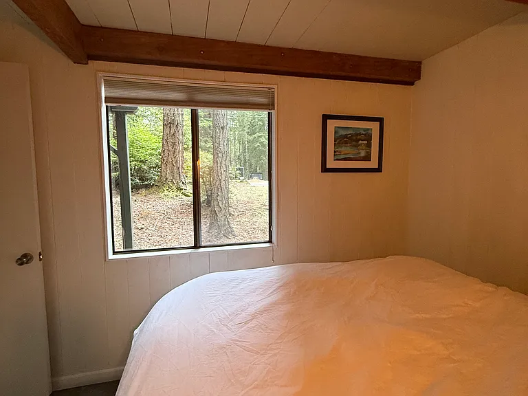 the bedroom view toward front of house