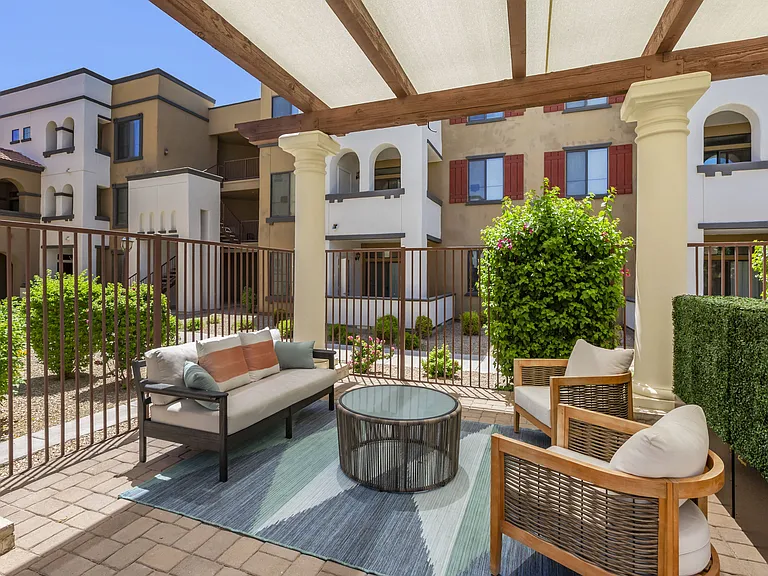 Relaxing lounge area at Trevi Apartment Homes