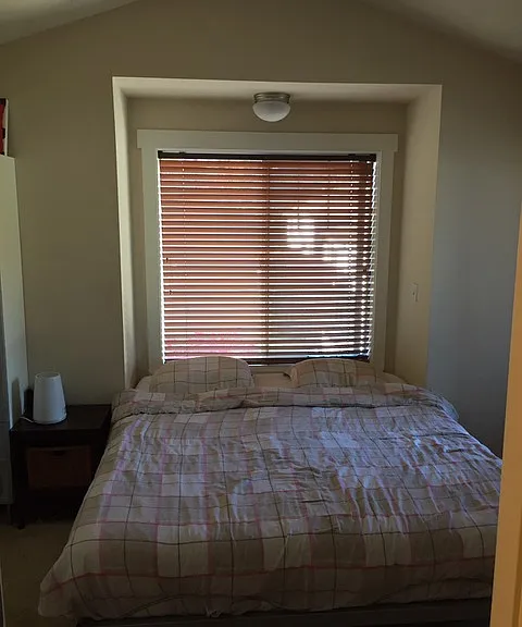 One of the upstairs bedrooms