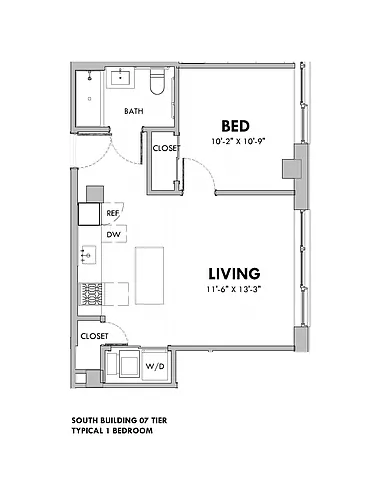 Floor plan Tier 07