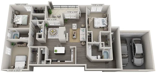 Floor plan Greenbiar C2