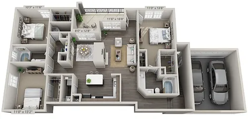 Floor plan Greenbiar C2