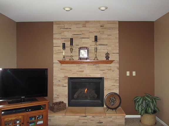 Fireplace in Family Room