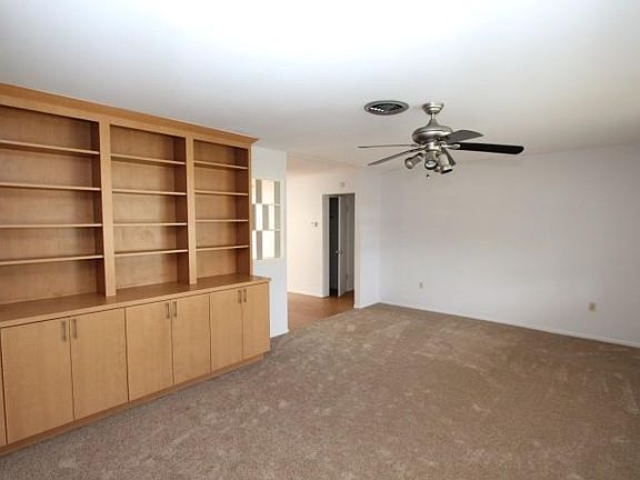 Living Room with built-ins.