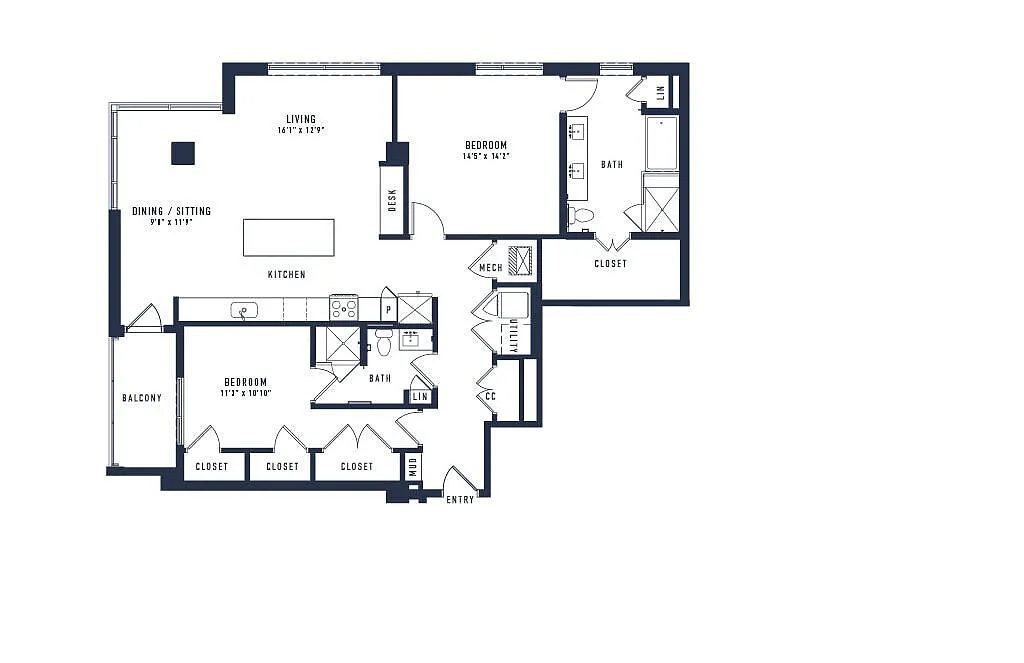 Floor plan B10T