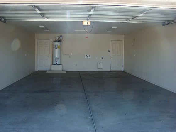 2 car garage with opener