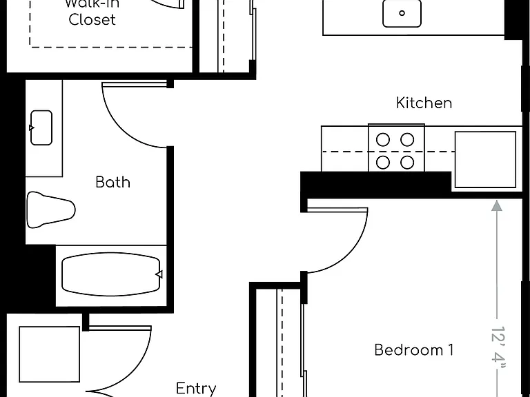 Two Bedroom B Two Bedroom B