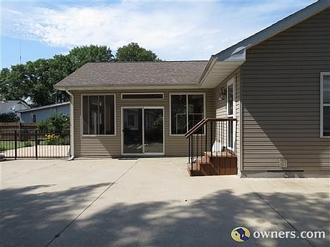 Back of house and sunroom