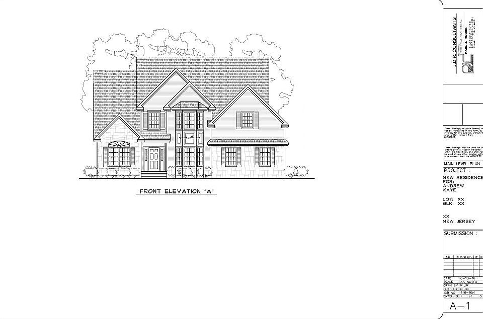 Front Elevation "A"