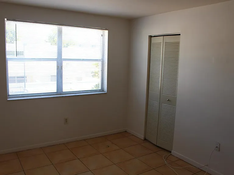 Primary room with walk-in closet