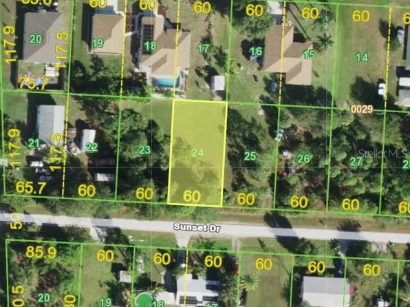 27414 SUNSET DRIVE LOT 24, PUNTA GORDA, FL 33955