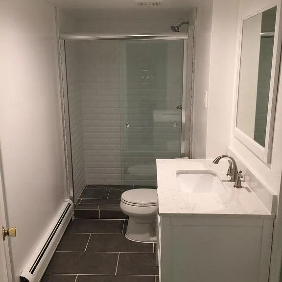 Bathroom in the entertainment space