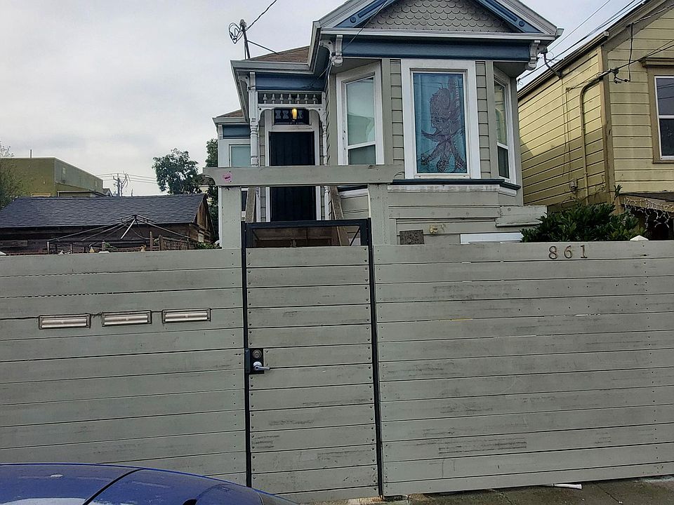 Front photo. Gated entrance