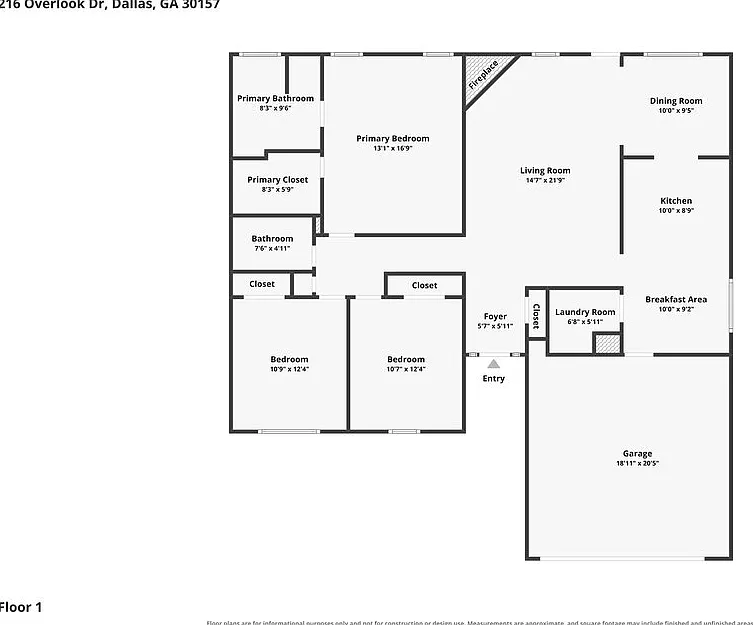 3 bed, 2.0 bath, 1576 sqft, $1,790 — Photo 3