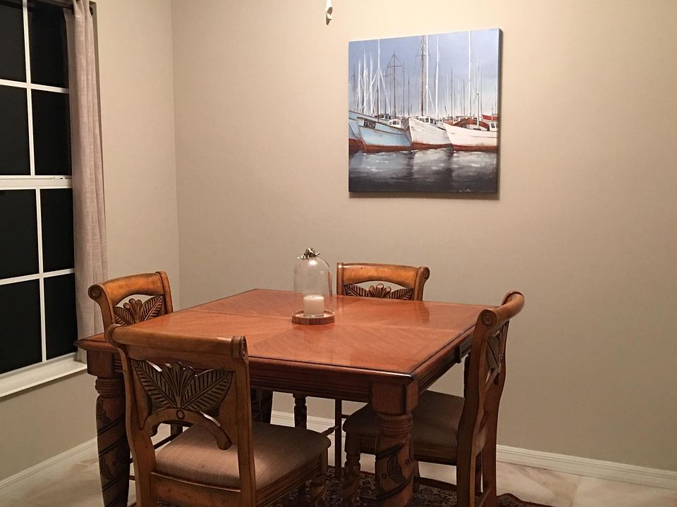 eating area attached to kitchen
