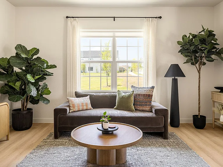 The Ascent townhome, model home