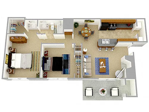Floor plan Tuscany