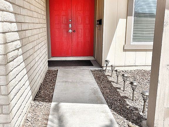 double door entrance