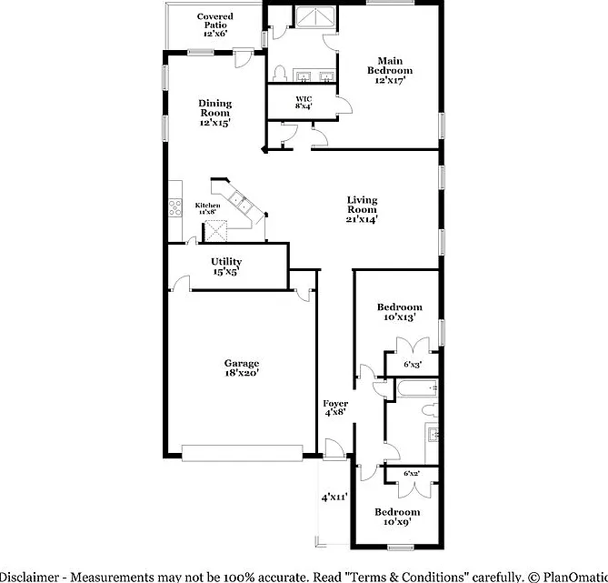 3 bed, 2.0 bath, 1652 sqft, $2,075 — Photo 2