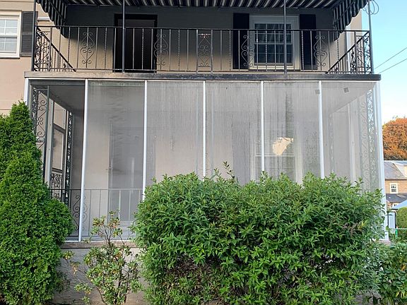 Screened-in private balcony