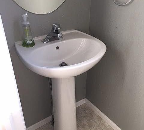 main level half bath