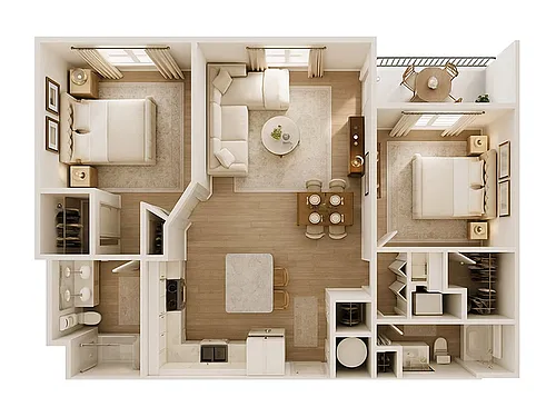 Floor plan Flamingo