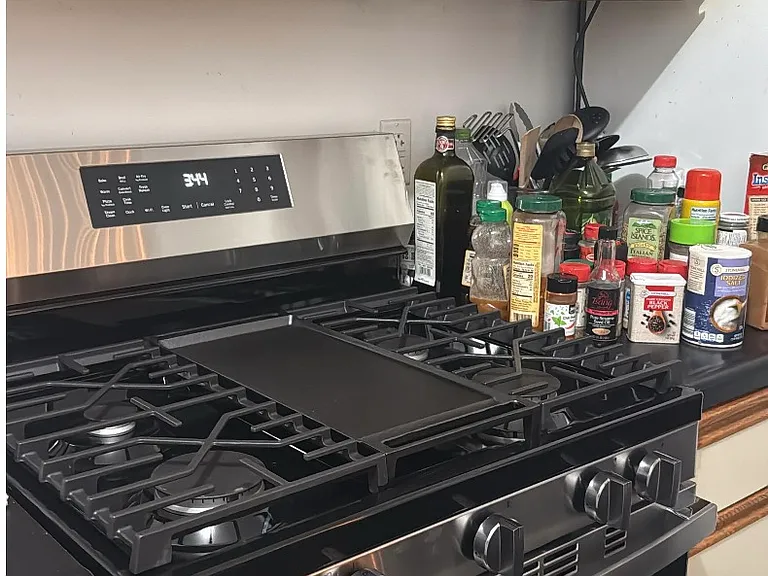new stove recently installed