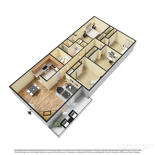 Floor plan The Teton