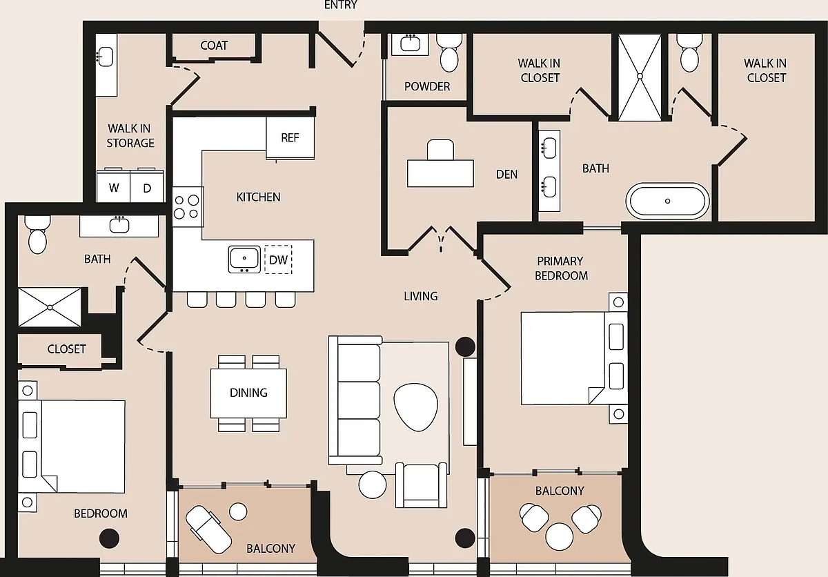 Floor plan Wood Nymph