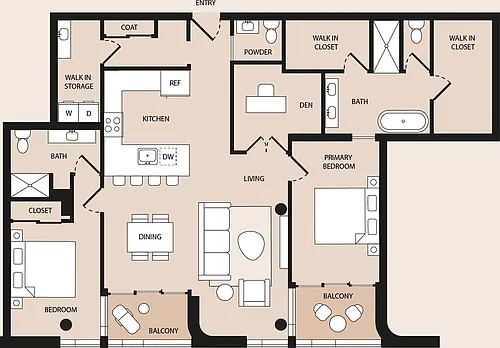 Floor plan Wood Nymph