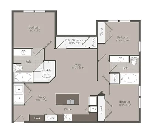 Floor plan C1