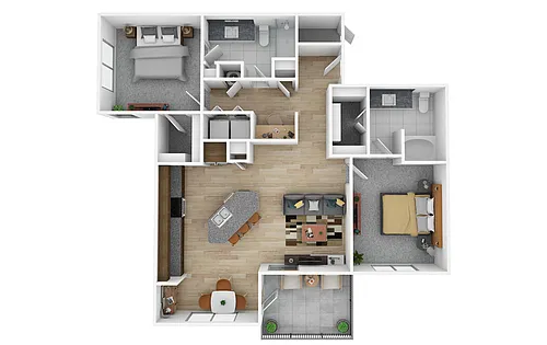 Floor plan B3
