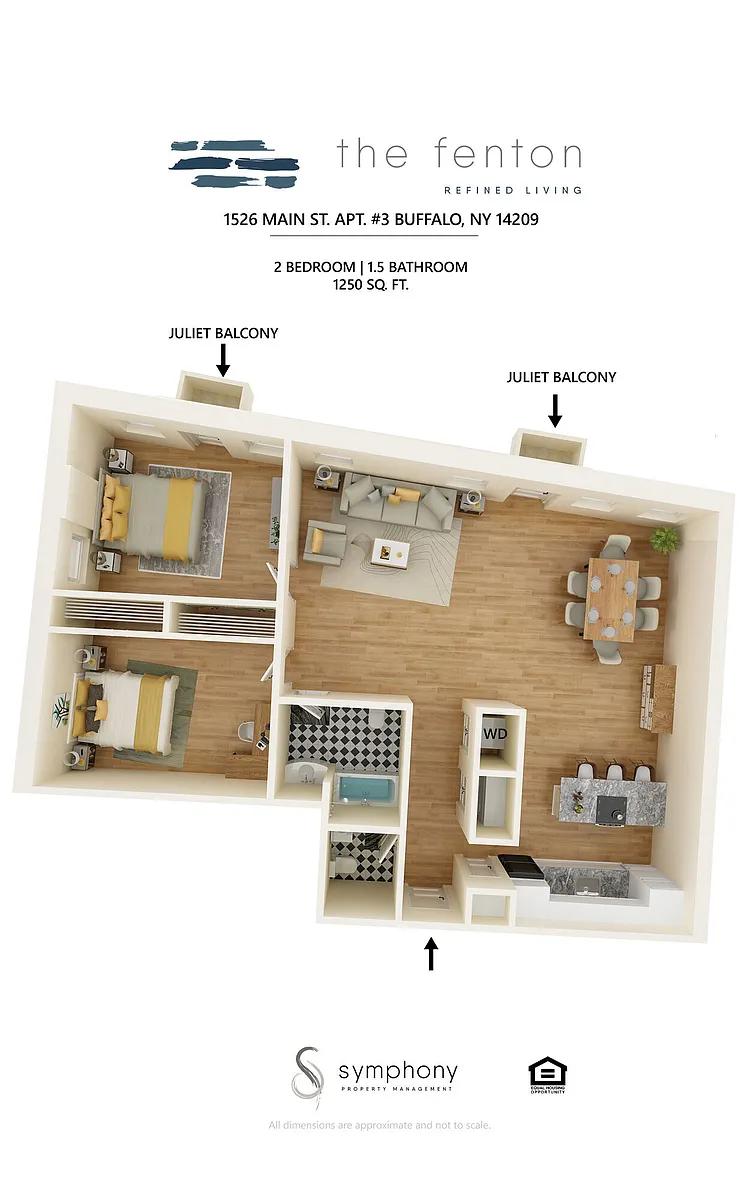 Floor plan The Loft Collection (B3MN)