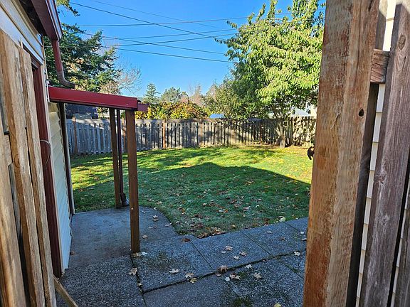 Through the gate view