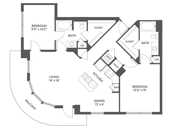 Floor plan C6b