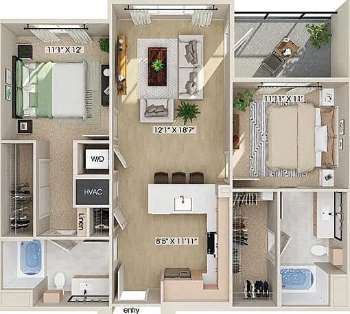Rivair Apartment Homes — Photo 76