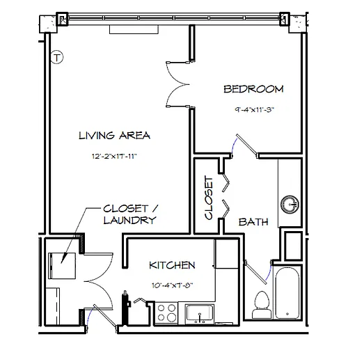 Floor plan A2