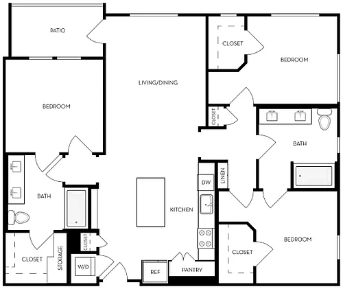 Floor plan C1