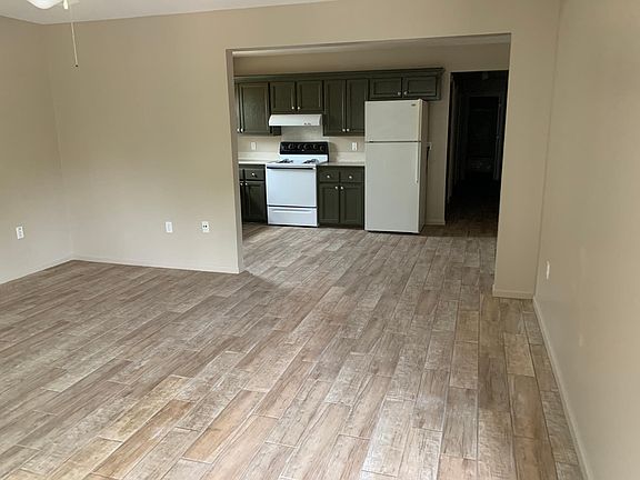 Open Den-to-Kitchen layout