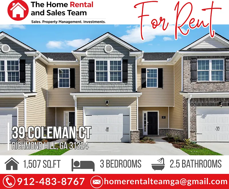 3 bed, 2.5 bath, 1507 sqft, $1,900 — Photo 1
