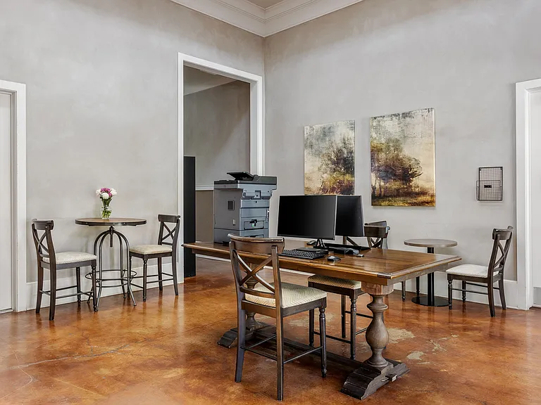 City Vista - Resident Lounge with Coffee Bar and Computers