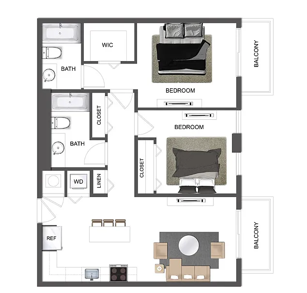 Floor plan B4