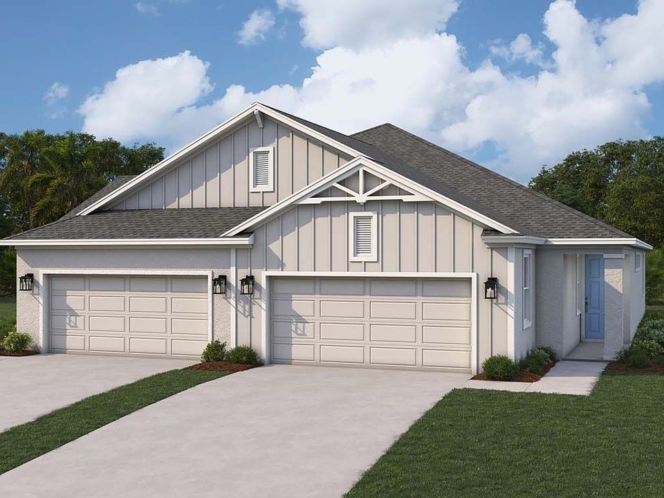 Sandpiper new construction villa home plan Sun City Center, FL Fairway Pointe by William Ryan Homes
