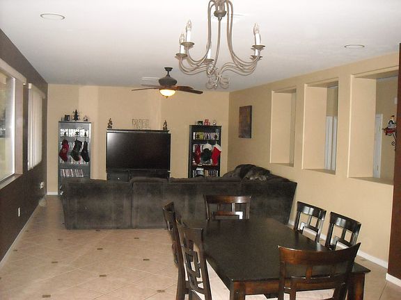 freshly painted great room