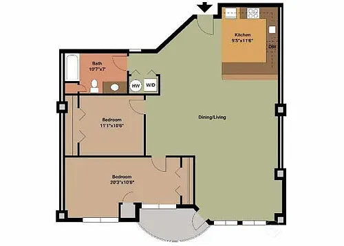 Floor plan Oxford