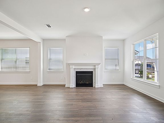 Spend family movie nights in the spacious great room.