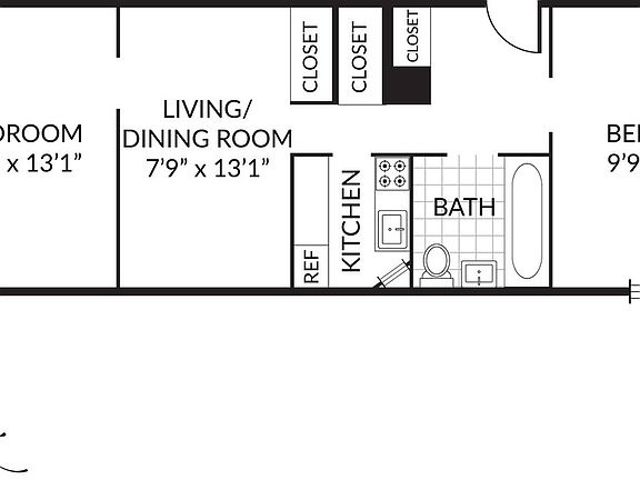 2nd image of 210 E 38th St APT 3A