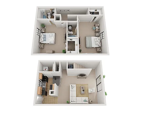 Floor plan Plan B2.5ET