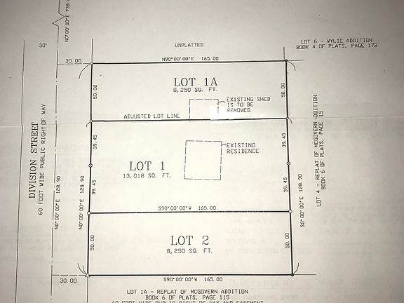 this home is on lot 1